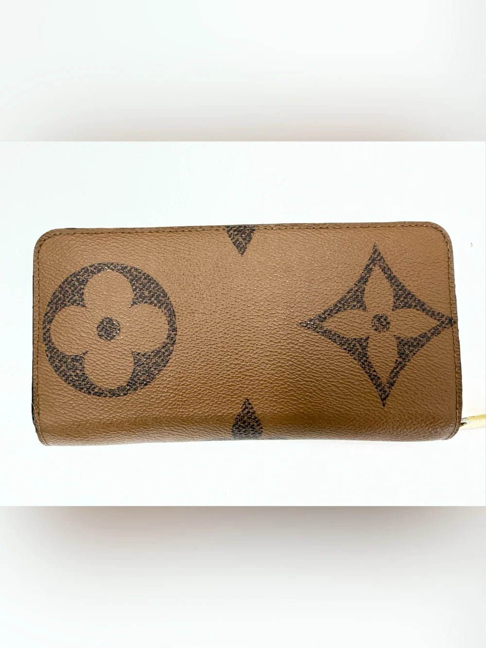 😍Louis Vuitton Giant Monogram Reverse Zippy Wallet FULL SET w/Box Dust Bag & COA - Picture 4 of 14